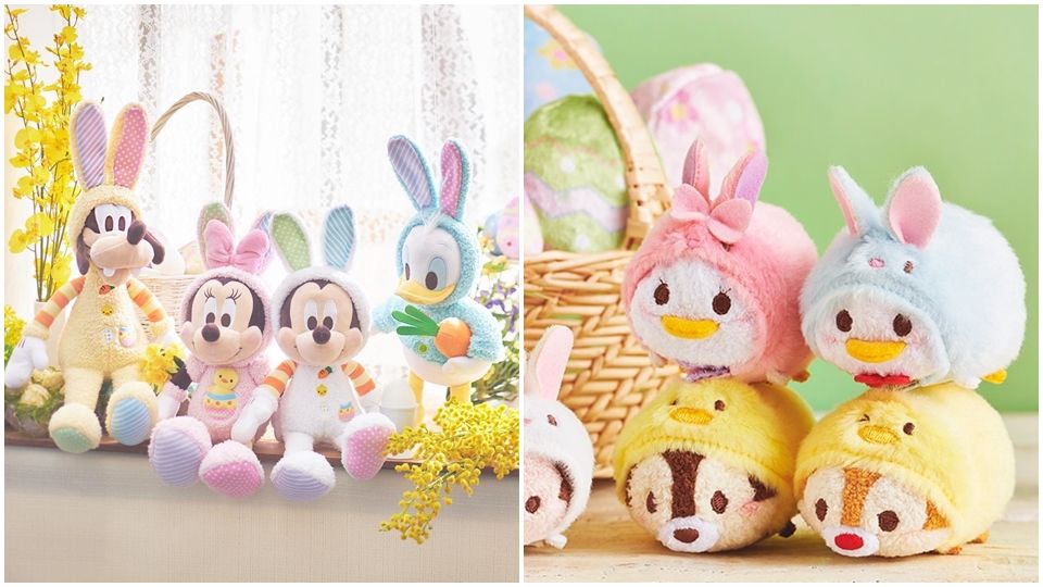 2019迪士尼復活節新品，米奇米妮、奇奇蒂蒂化身最萌復活節兔兔！
