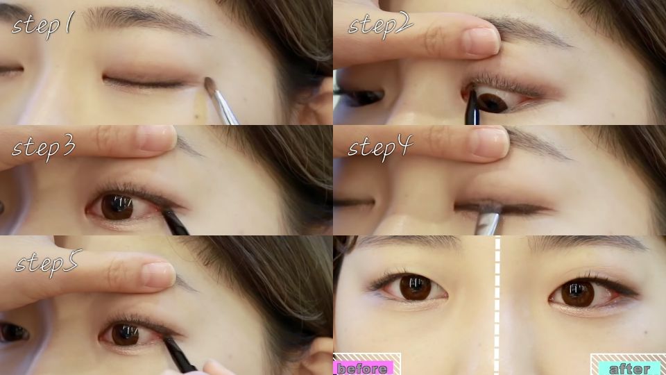 如何畫出適合自己眼型的眼線？跟著韓星學眼線畫法！單眼皮、內雙腫泡眼都不怕～
