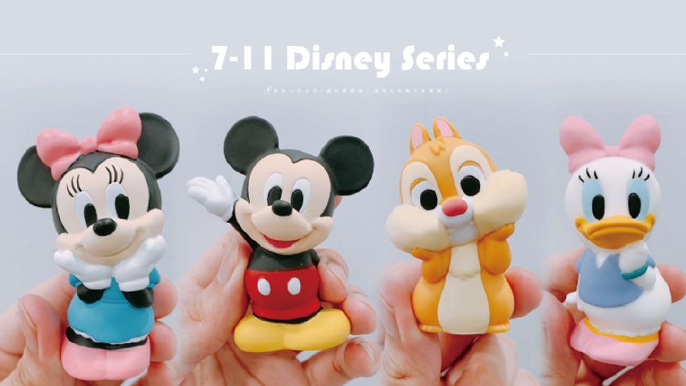 7-11「米奇系列」新款玩具！8隻迪士尼公仔+超可愛廚房，透明化收集不怕重複了