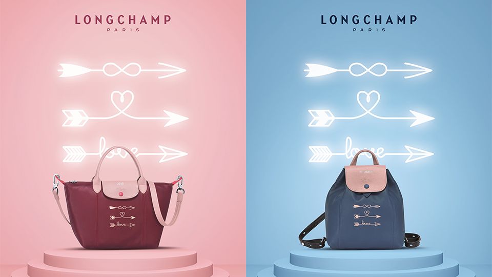 Longchamp 小羊皮訂製包服務!限時2個月，專屬刻字、圖騰、背帶顏色自己搭!