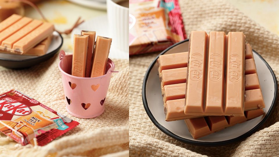網票選泰國必買「雀巢 KitKat 奶茶風味巧克力」台灣也買得到啦！被譽為最好吃的奶茶零食之一！