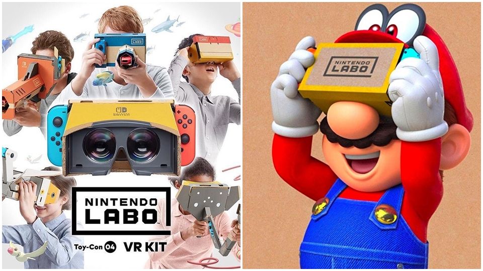 在家就能玩「瑪利歐VR」了！全新任天堂Labo VR眼鏡套組台灣上市！