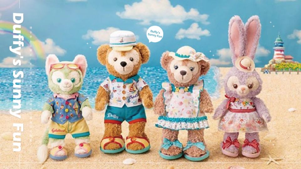 達菲穿上花襯衫！東京迪士尼推出「Duffy's Sunny Fun」系列達菲，全新製冰盒、證件套超燒！