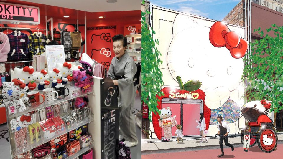 「三麗鷗專賣店」將在日本淺草開幕！超過800種限量商品，還能體驗「Hello Kitty人力車」