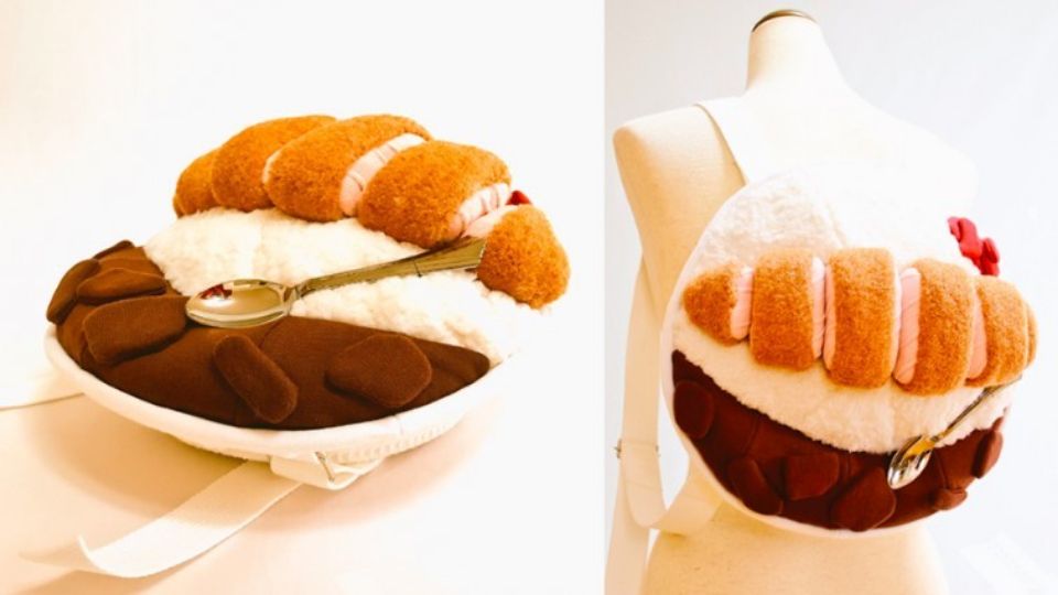 日本推特熱議手作「食物背包」看起來超好吃！極高還原度背在路上超吸睛