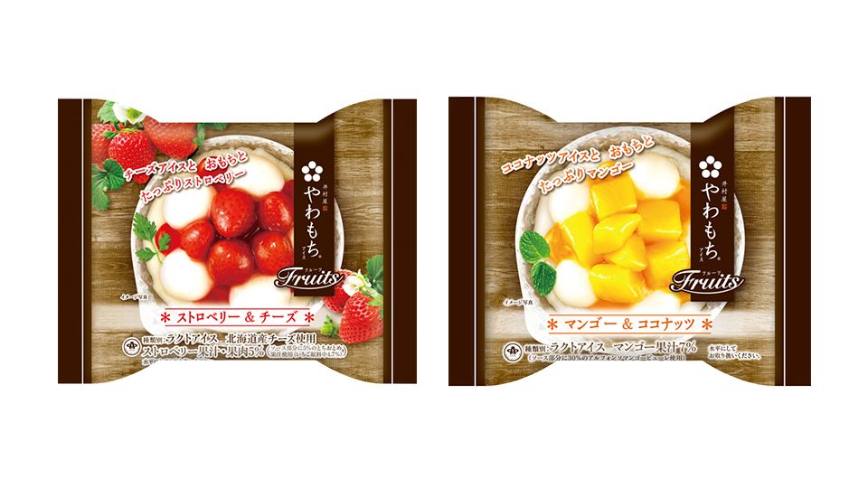 「井村屋」推限量新品草莓、芒果麻糬湯圓冰