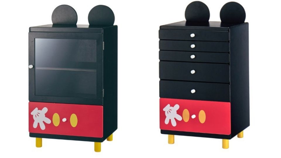 日本Belle Maison推出超萌「米奇、唐老鴨造型收納櫃」！療癒系迪士尼傢俱米奇控必收！