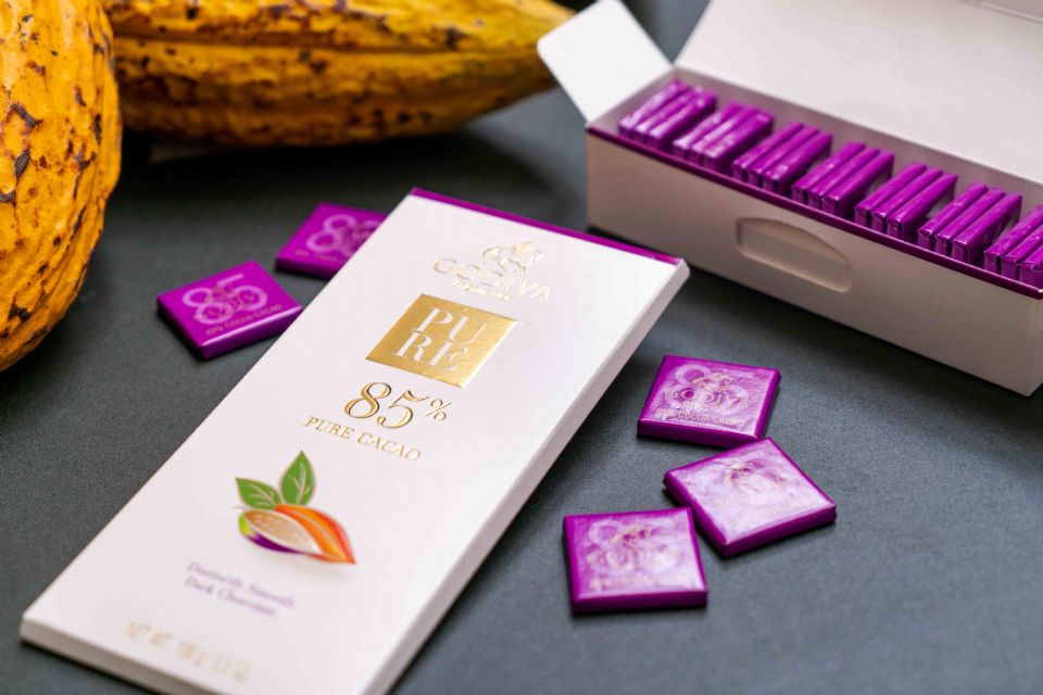 GODIVA推出全新85%濃醇黑巧克力系列