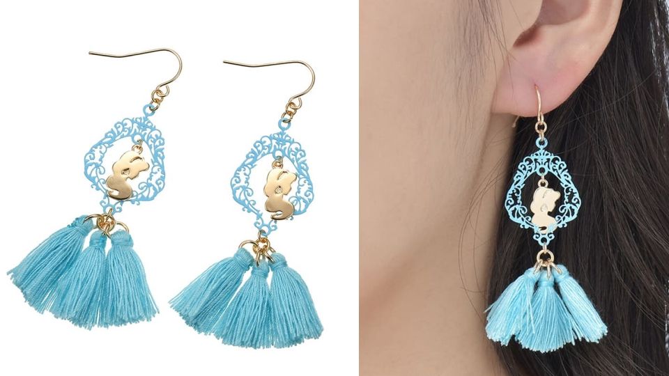 迪士尼「茉莉公主」新系列！水藍色刷具、項鍊、耳環、編織包全都有，水藍色夏日必備！