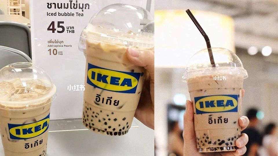 泰國Ikea竟然推出「泰式珍奶」！價格超甜，連霜淇淋也是朝聖打卡必備