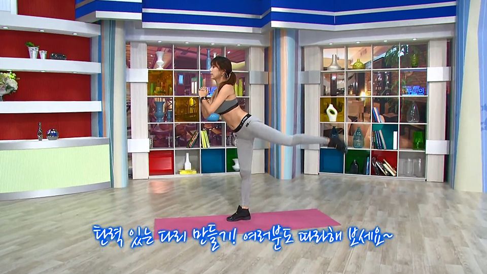 收服馬東石的韓國最美健身教練！藝正花親授5招練出蜜桃臀+大長腿