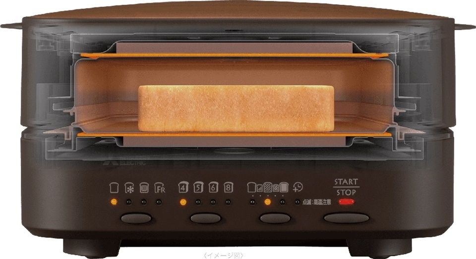 史上最強「烤吐司機」！一台就能做出80種吐司口感，日本三菱全新「吐司烤箱」，吐司控一定要有一台！