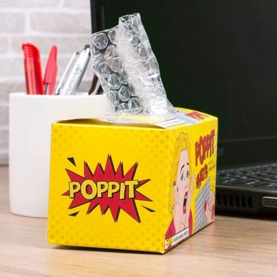 英國購物網站推出「抽取式氣泡紙」，超狂紓壓小物讓你捏到停不下來～