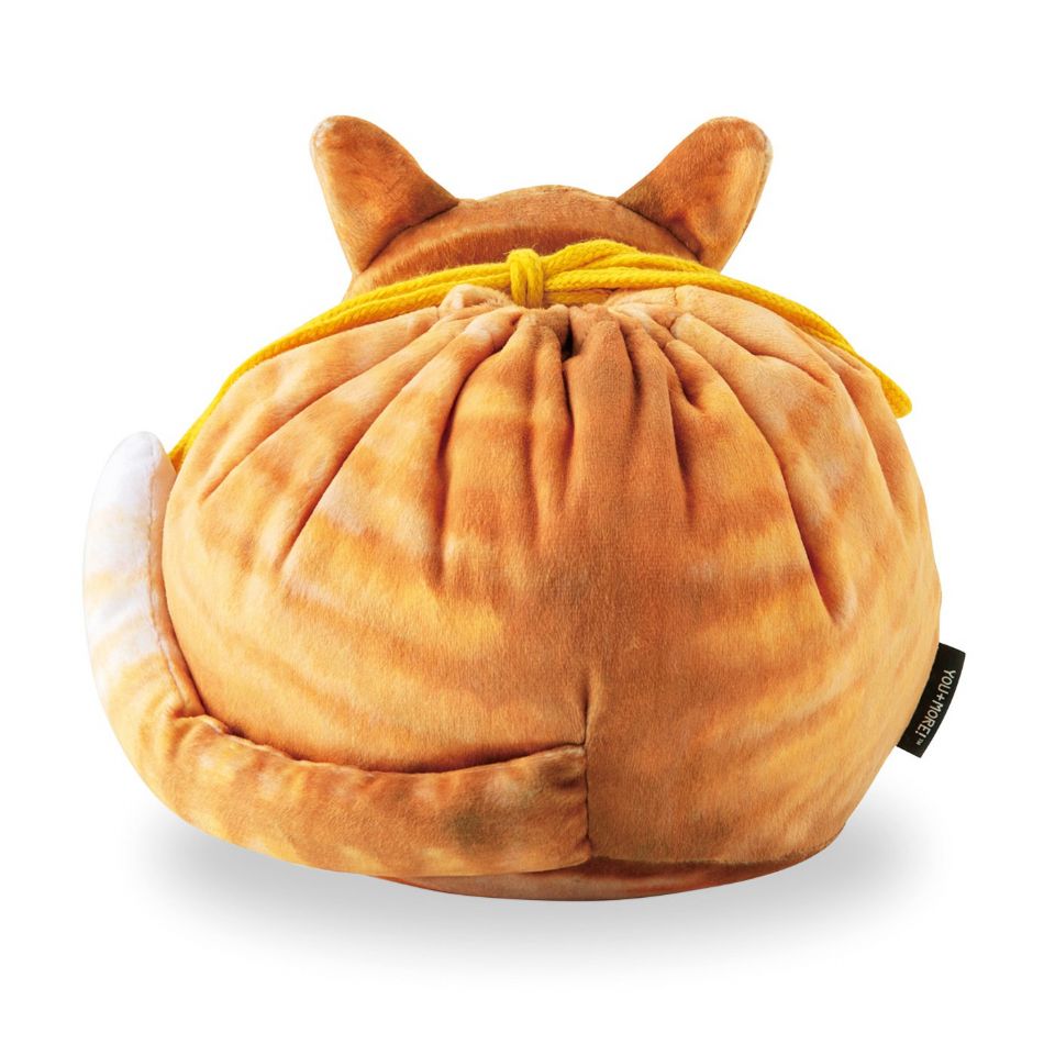 日本猫部Felissimo推出「貓貓造型收納包」！肥美療癒的貓屁屁，捧在手上根本就是一隻貓啊！