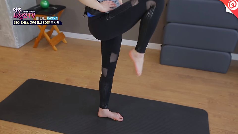 韓國美女瑜珈教練教妳5招瘦大腿！打擊大腿內側肥油、馬鞍肉，兩周看出效果