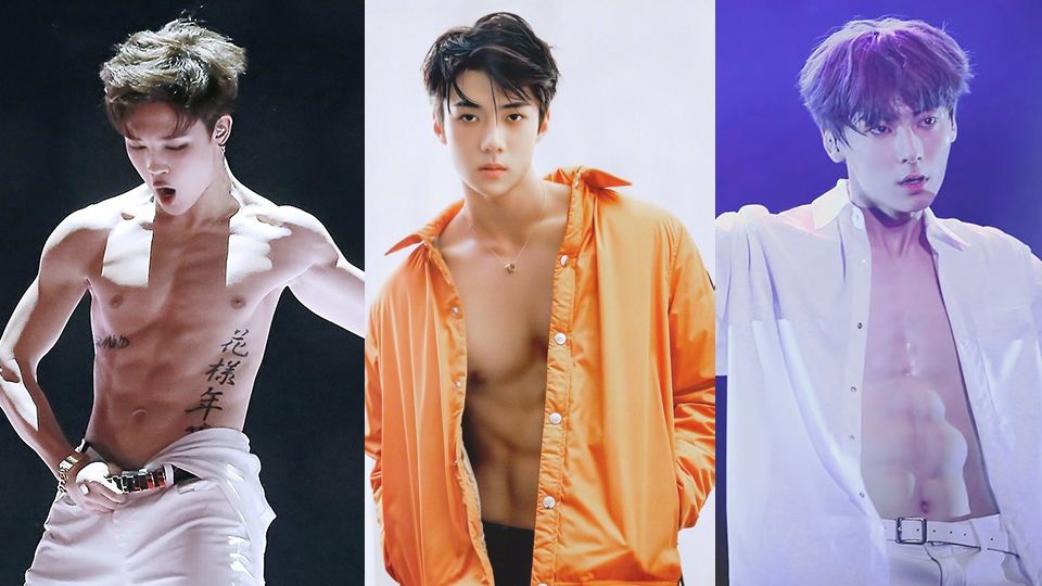 韓國男團偶像也有肌肉男神！15位極品身材idol，世勳、柾國、姜丹尼爾PK誰會贏呢