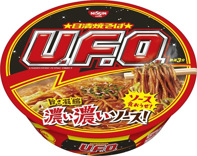 日清UFO炒麵「特濃日式炒麵醬口味」／售價NT$95