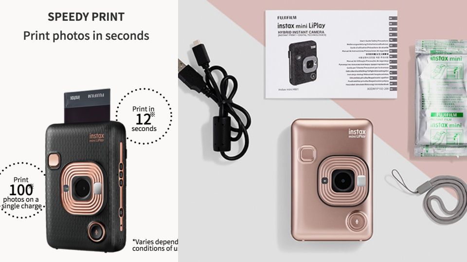 會講話的拍立得！富士Fujifilm推出「可錄音拍立得相機」，不僅size更方便攜帶、還能隨選照片列印
