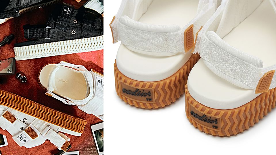 EXCELSIOR餅乾鞋可愛再進化！全球唯一「餅乾涼鞋」限量款台灣首賣!