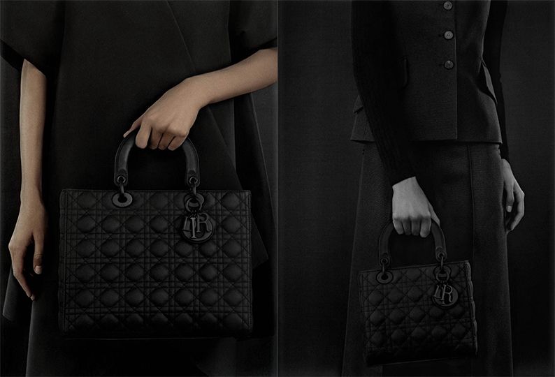 Dior「極致霧黑系列」16款單品價格公開，Lady Dior、馬鞍包、DIORAMA等經典包款，通通化身暗黑系！