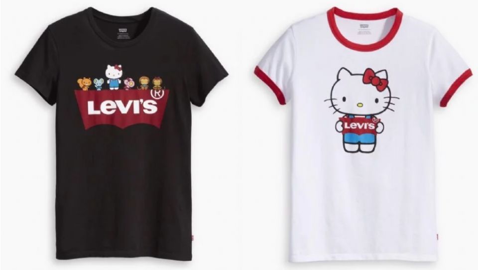 慶祝Kitty45週年! Levi's跨界聯名Hello Kitty，美式街頭風格又帶點萌感，限量販售趕緊手刀購入吧！