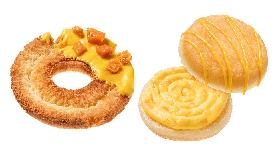 mister donut「愛文芒果甜甜圈」登場，加入「椰果」超有嚼勁，還有超鬧限定包裝!