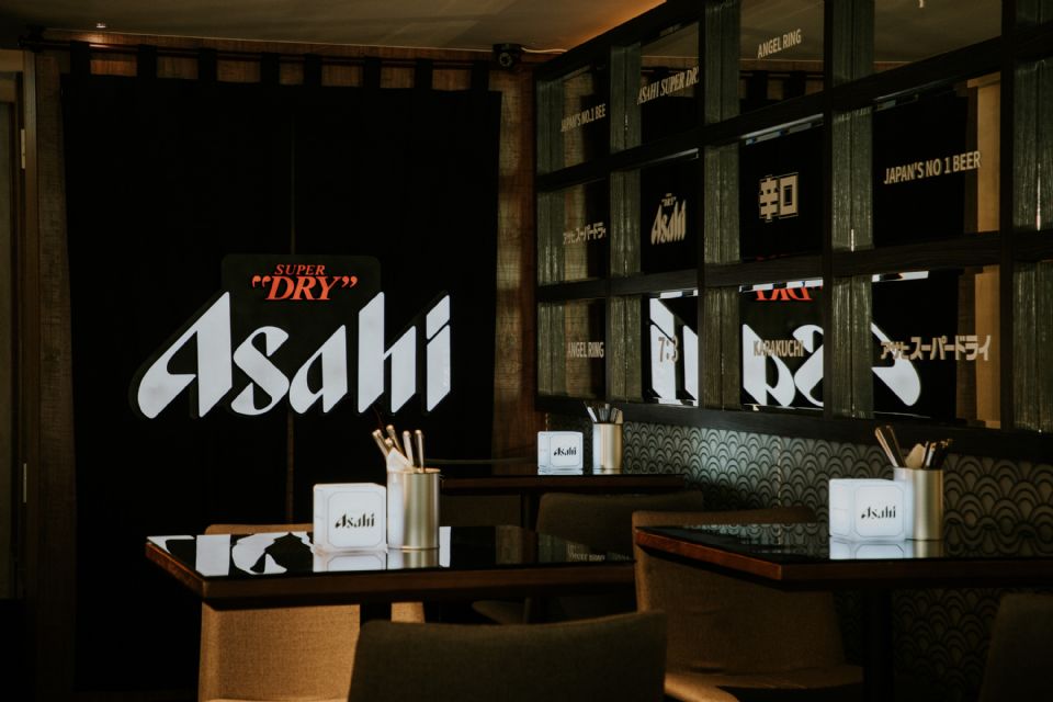 蜷尾家 x Asahi推出「柚香啤酒雪泥」！Asahi朝日啤酒快閃店限時38天，就在台北東區開跑啦～
