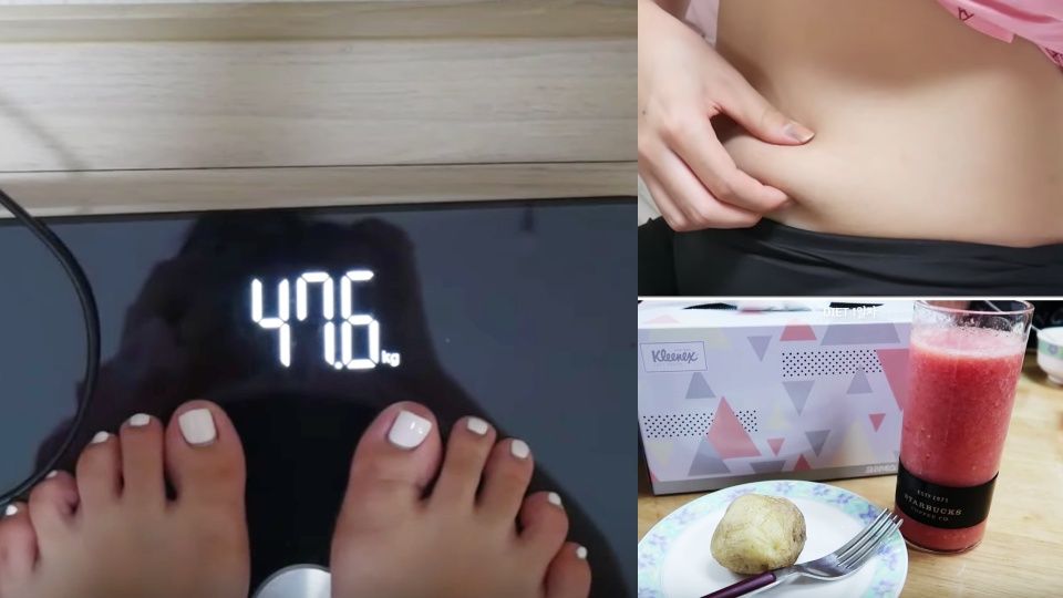 《德魯納酒店》IU上戲前減肥食譜實測！youtuber 3天瘦3公斤、小腹消一半！