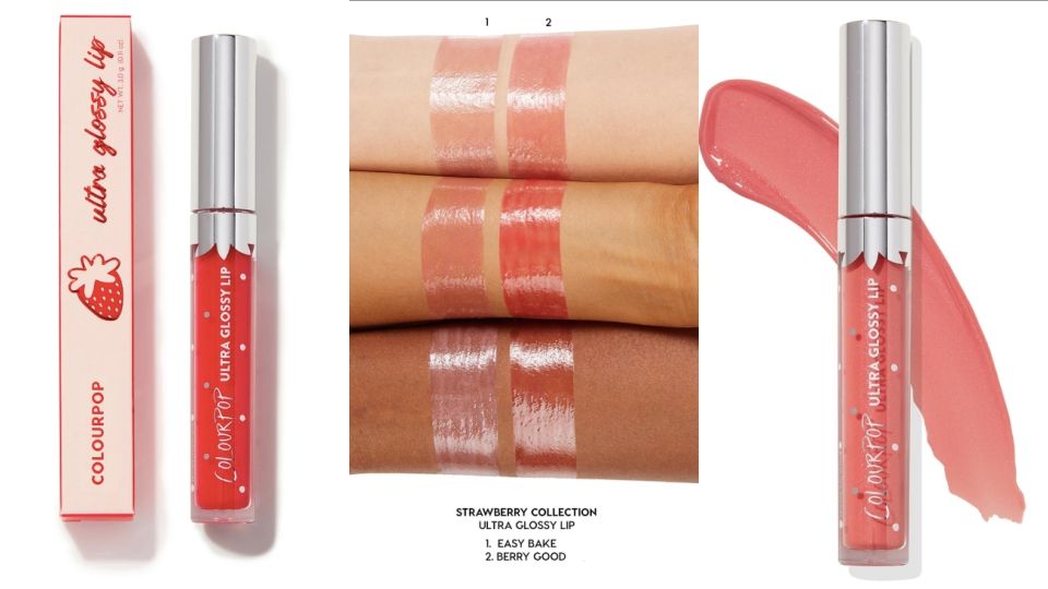 colourpop x「草莓奶昔」粉嫩系列超萌上市！零廢色9色莓果眼影盤，彩妝控必收！