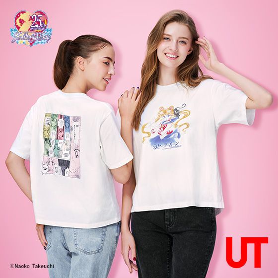 UNIQLO X 「美少女戰士」聯名T恤8/23開賣！25週年美戰經典元素，詳細款式、價格看這裡！