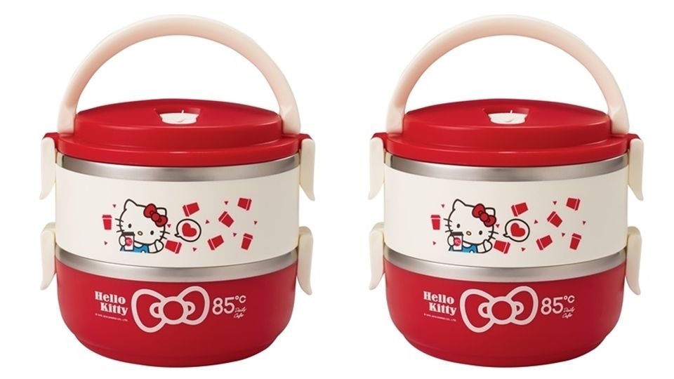 「Hello Kitty雙層不鏽鋼餐盒」：消費滿150元，加價319元即可換購1款。