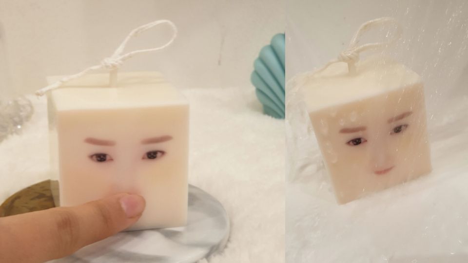 韓國超獵奇「人臉蠟燭」，客製化一顆不到300元，看著自己的臉逐漸融化，當禮物送也好適合！