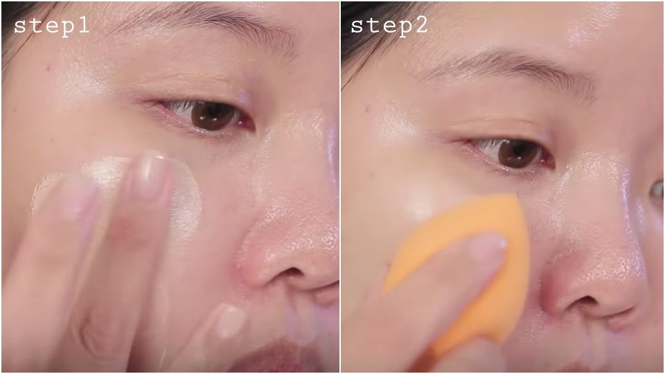 韓妞「膚況差」時化妝4步驟！零毛孔、吃妝度up，讓底妝牢牢黏在臉上～
