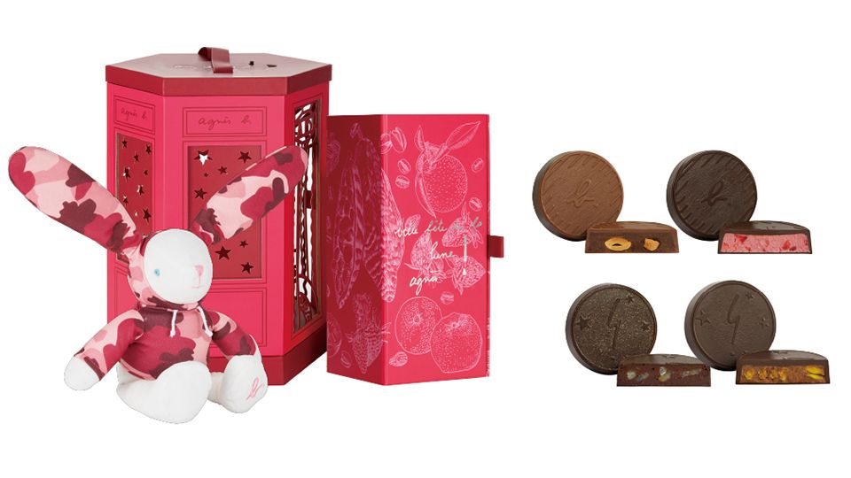 agnès b. CAFÉ法式浪漫月餅禮盒，可愛粉紅兔兔、星星燈籠美出新高度!