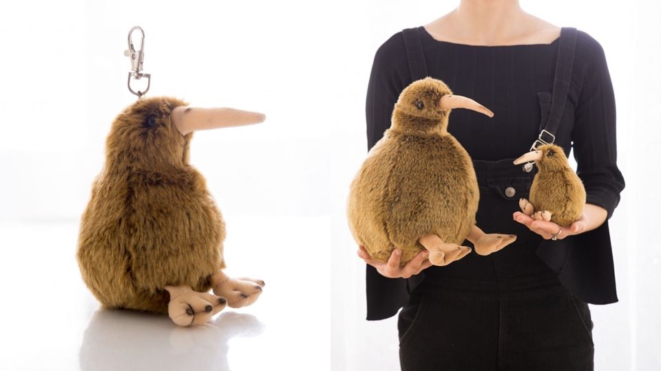紐西蘭國寶「巨型奇異鳥」真實比例玩偶爆賣中！蓬鬆柔軟的褐毛，圓滾滾造型超療癒！