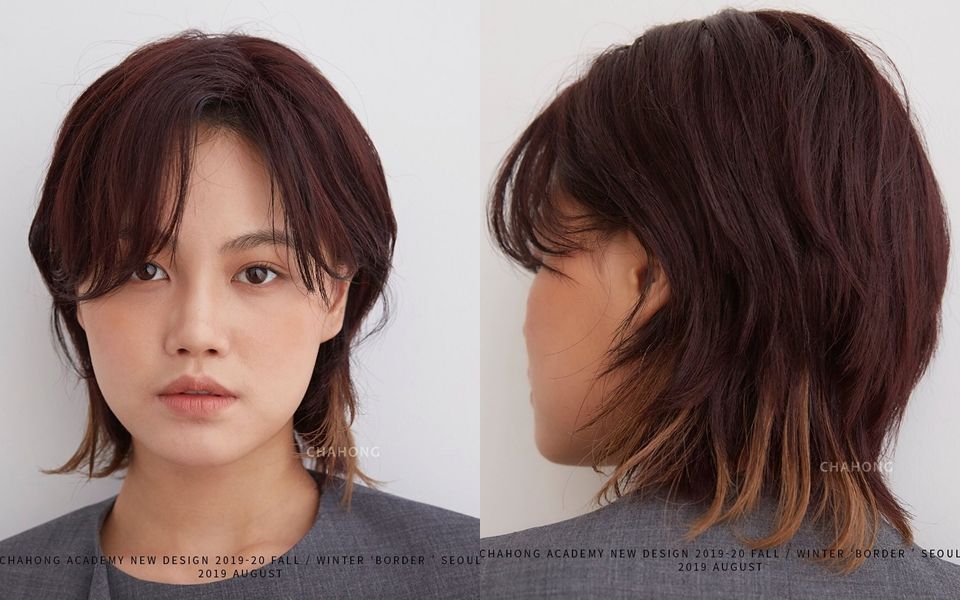 2019下半年大勢預感！韓國隨性「BORDER燙」不同長度捲髮範本，不用整理剛睡醒都美