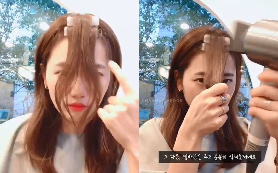 韓國髮型師「雙層髮捲」整理技巧！髮捲用墊的、不用捲瀏海也能蓬鬆整天不塌
