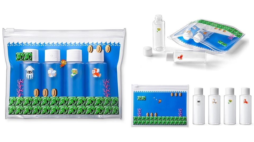 任天堂推出「超級瑪利歐」旅行用品組，經典馬利歐水管造型，快帶著瑪利歐去旅行吧！