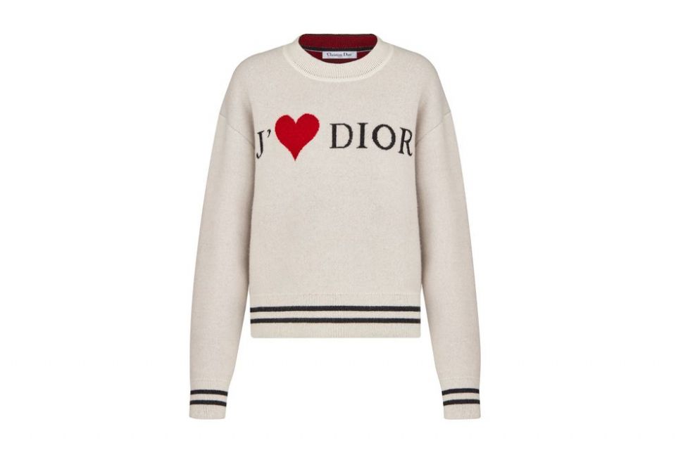 Dior amour 喀什米爾針織毛衣，NT. 71,000