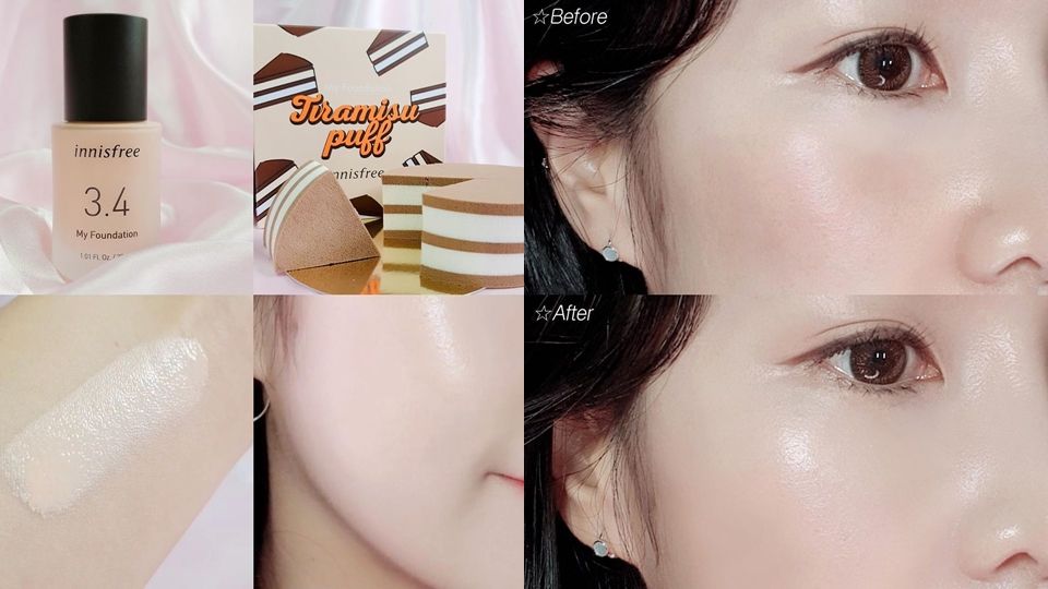 韓國innisfree推出超可愛「提拉米蘇粉撲」，輕鬆打造超服貼妝容~