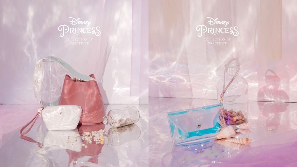 GRACE GIFT X 迪士尼公主聯名新品！主打小美人魚30周年紀念，推出夢幻迪士尼公主鞋款！