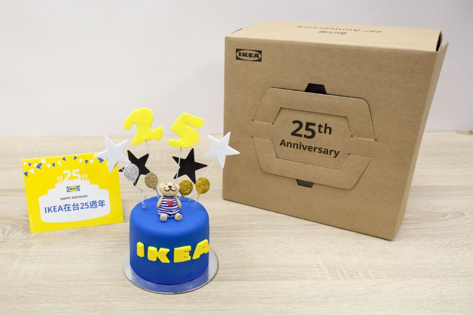 IKEA整單免費又來啦！IKEA來台25週年慶，組裝蛋糕只送不買、經典商品1元競標，還有機會刮中「整單免費」！