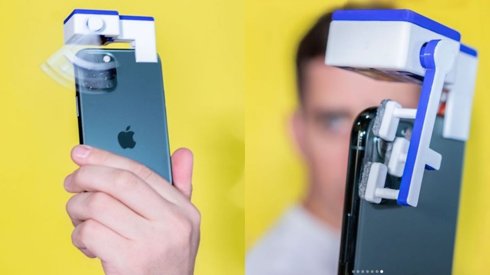 iphone 11 pro「三眼怪鏡頭雨刷」，隨時自動清潔鏡頭，吸睛度百分百！