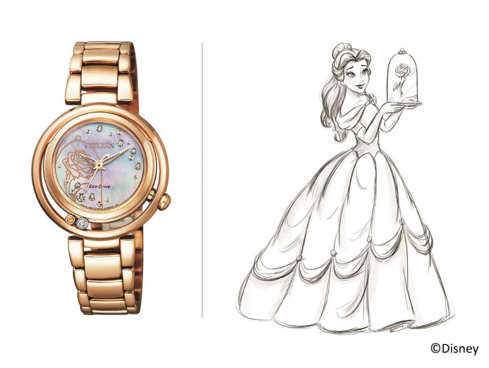#美女與野獸-貝兒手錶 售價88,000円（税抜）