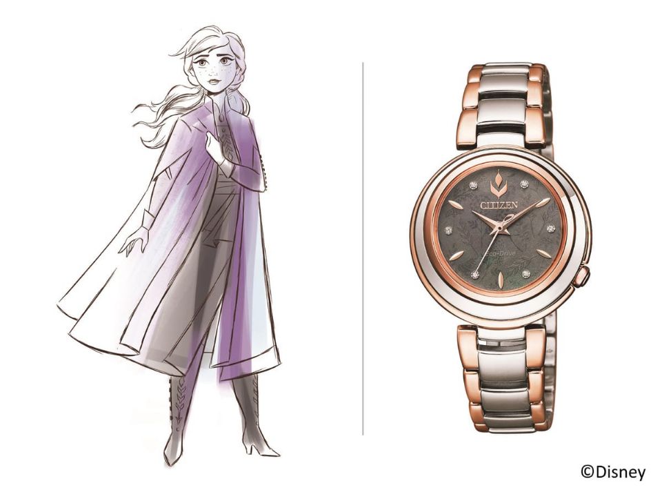 #冰雪奇緣2-安娜手錶 售價52,000円（税抜）