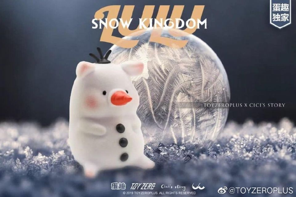 爆萌「罐頭豬LULU」又推新品「冬季王國」系列！加碼販售限量60組的XL雪之王子，雪怪、雪人也超值得收藏！