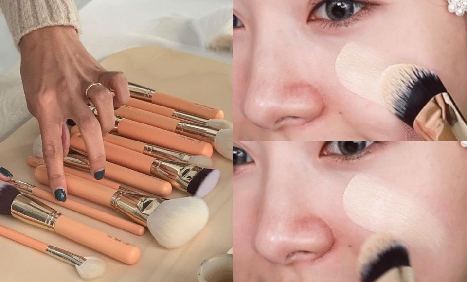 韓國美妝部落客評選「人生摯愛」粉底刷！不同膚質、粉底上妝技巧，韓妞爆光底妝這樣畫