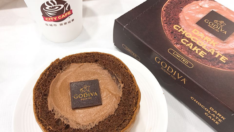 GODIVA紅寶石巧克力慕斯蛋糕在7-11