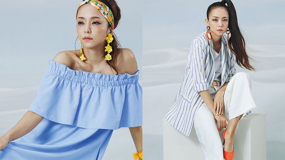 安室奈美惠 X H&M 超強聯名， 都會度假風4／25上市！！