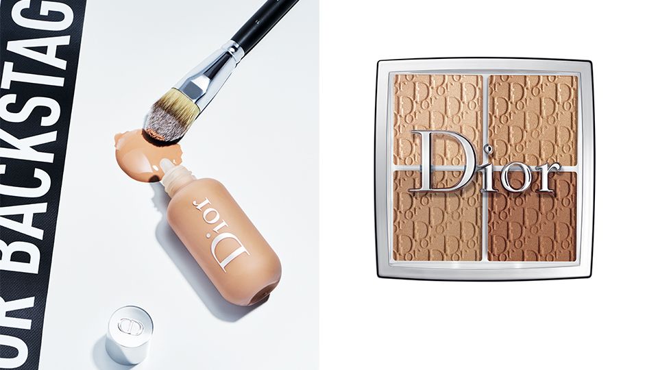 7月上市Dior全新專業後台雙用水粉底、眼影盤、眉彩盤搶先看！粉底居然有40個色號實在太狂啦～